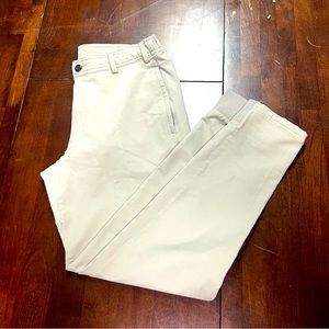 Mack Weldon Radius Flex Joggers Sz Medium Khaki Stretch Performance